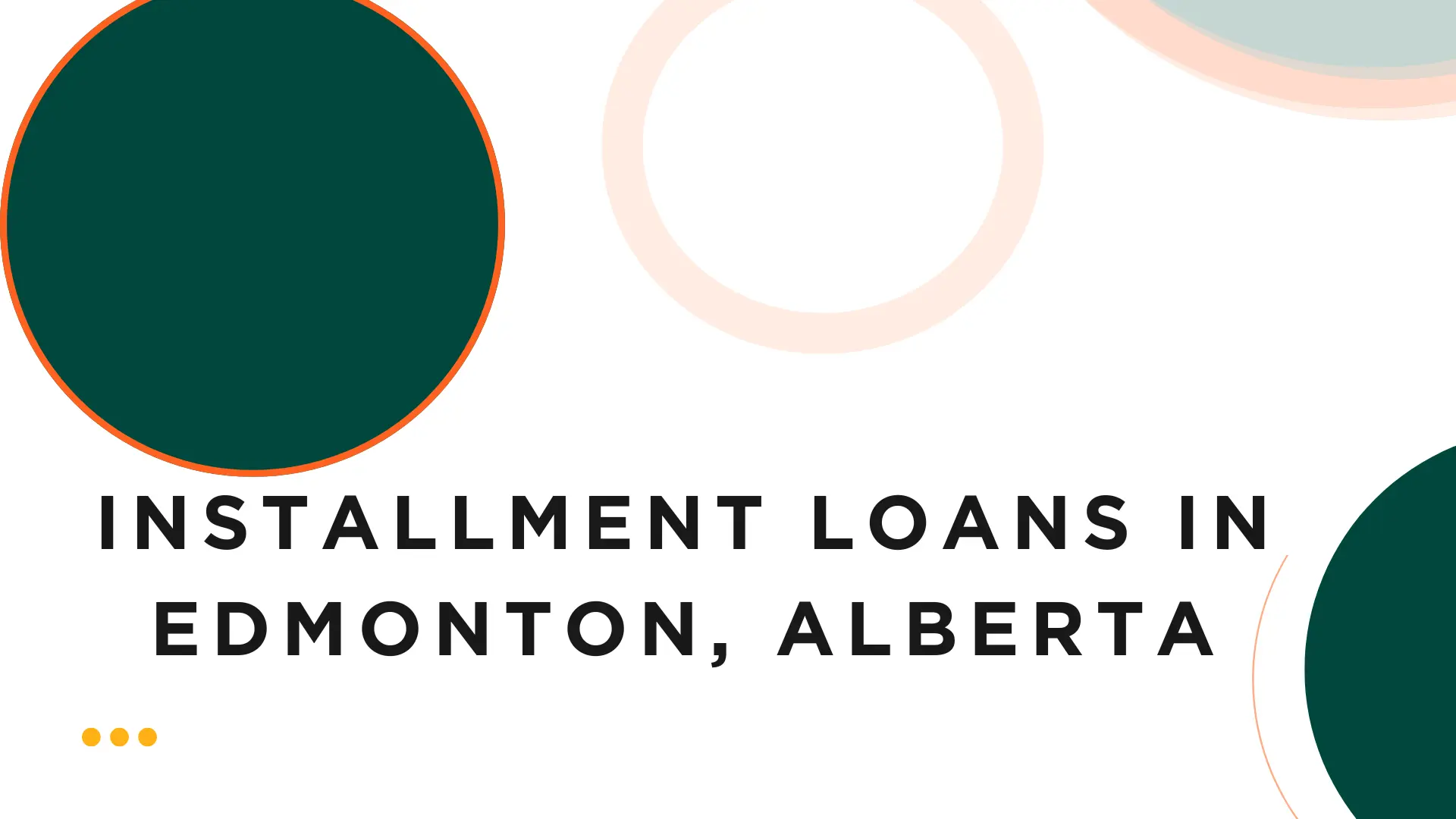 Installment Loans Edmonton